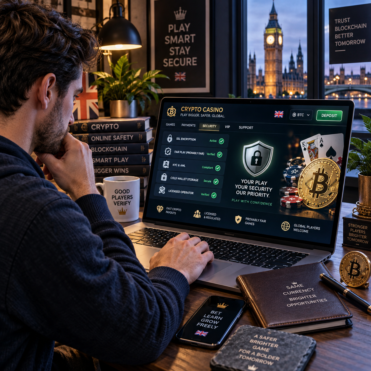 How To Choose A Safe And Trustworthy Crypto Casino In The Uk A 2026 Players Guide To Licensing